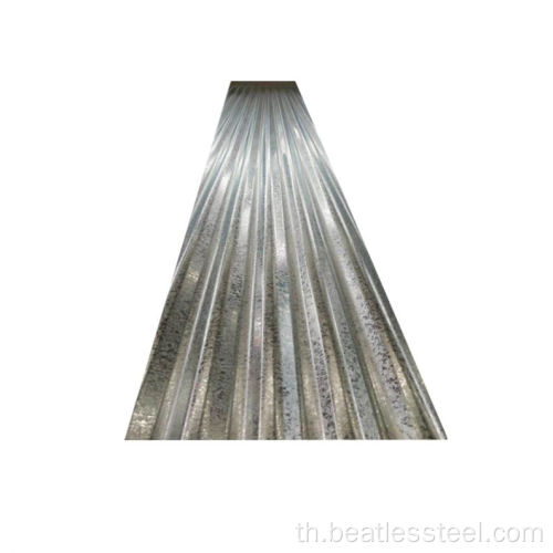 แผ่นหลังคาสังกะสีลูกฟูก Gi Corrugated Steel Sheet